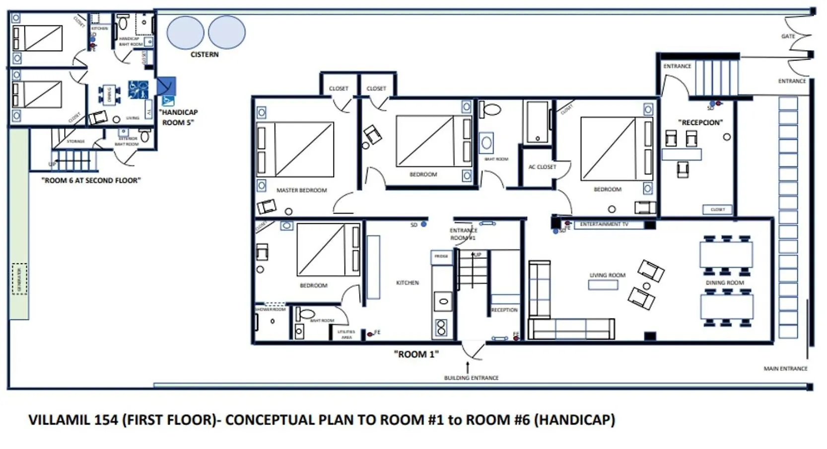 V1 Pr Rentals Big Apartment For Groups 圣胡安